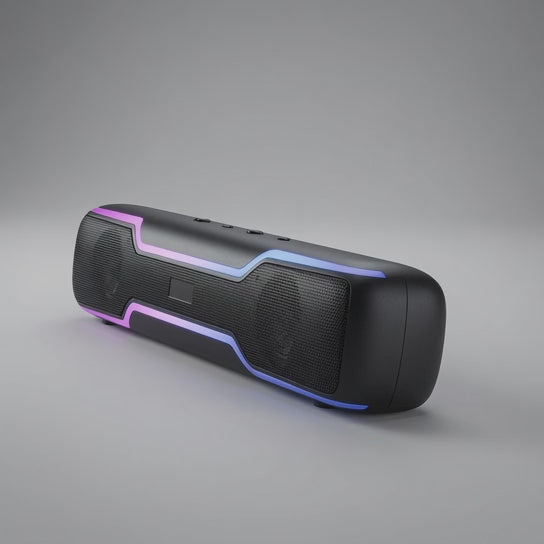 RGB LED Strip Bluetooth Speaker — Wireless, Card & USB Playback with Call Function