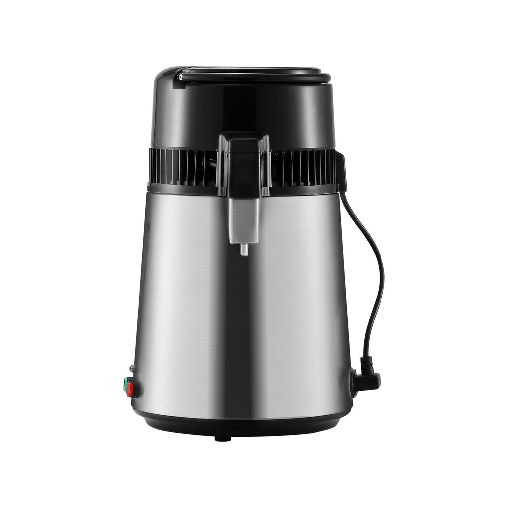 4L Water Distiller Purifier Machine Countertop Stainless Steel