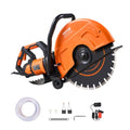 16in/40.6 cm Electric Concrete Saw Wet/Dry Saw Cutter with Water Pump