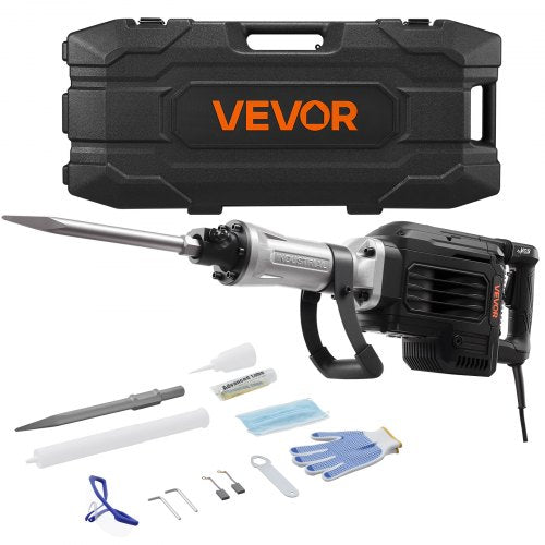 Demolition Jack Hammer, 3000 W Powerful Electric Jackhammer, 1700 BPM
