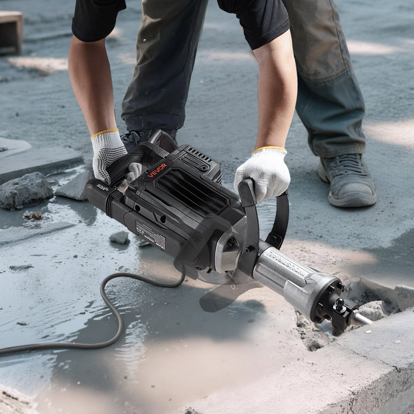 Demolition Jack Hammer, 3000 W Powerful Electric Jackhammer, 1700 BPM