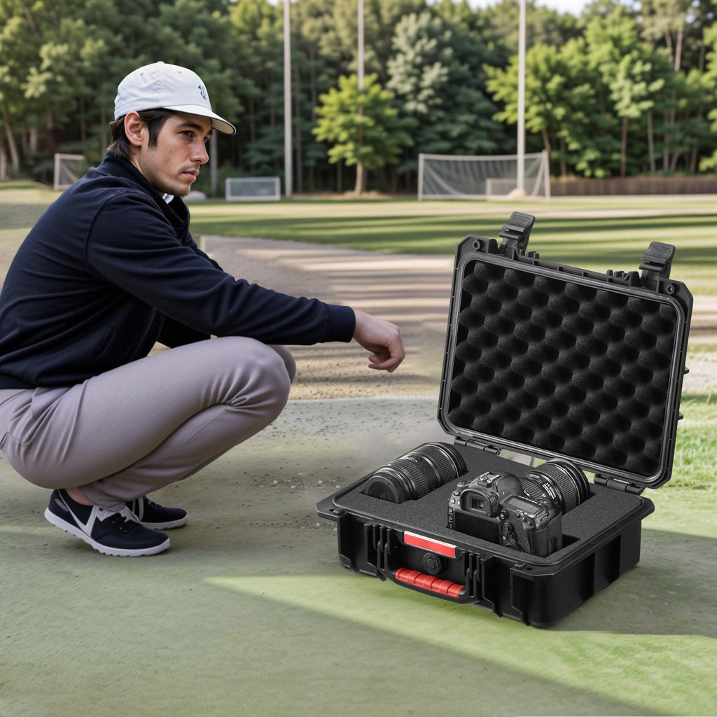 Weatherproof Hard Case, Heavy Duty Protective Dry Box Case with