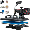 Heat Press, 5 in 1 Heat Press Machine Machine 30.48 x 38.1 cm,
