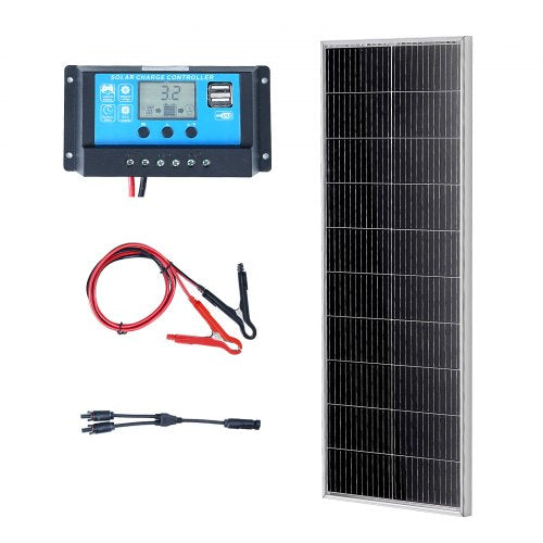 100W Monocrystalline Solar Panel Kit, 12V Monocrystalline Solar Panel