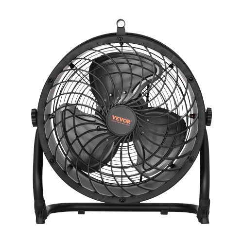 Floor Fan, 3 Speeds High Velocity Heavy Duty 14 Inch Industrial Fan,