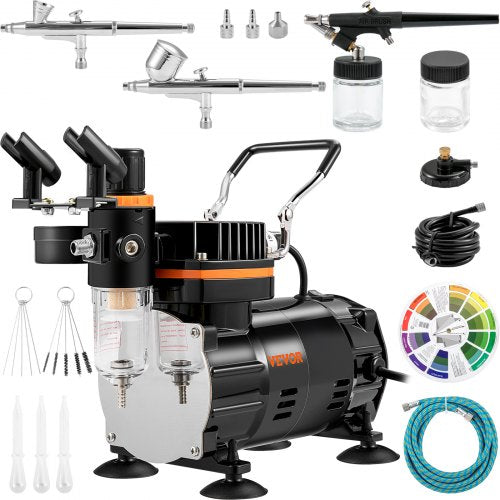 Airbrush Kit, Professional Airbrush Set with Compressor, Airbrushing