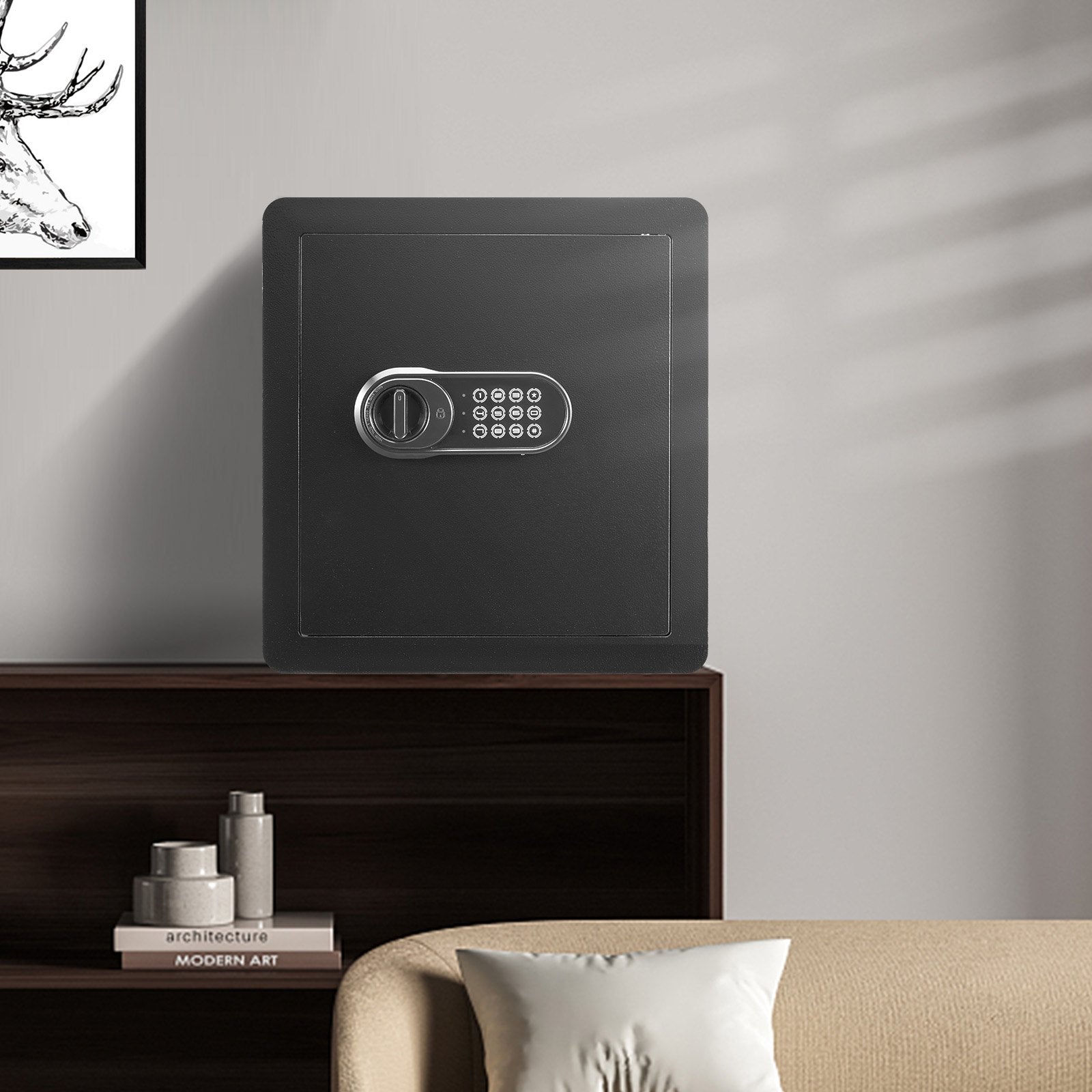 Safe, 51.0 L Home Safe, Steel Security Safe with Digital Keypad and 2