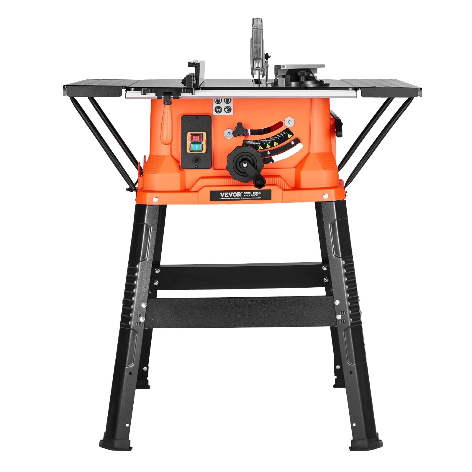 Table Saw with Stand, 254 mm, 1800W Portable Compact Tablesaw, 200 mm