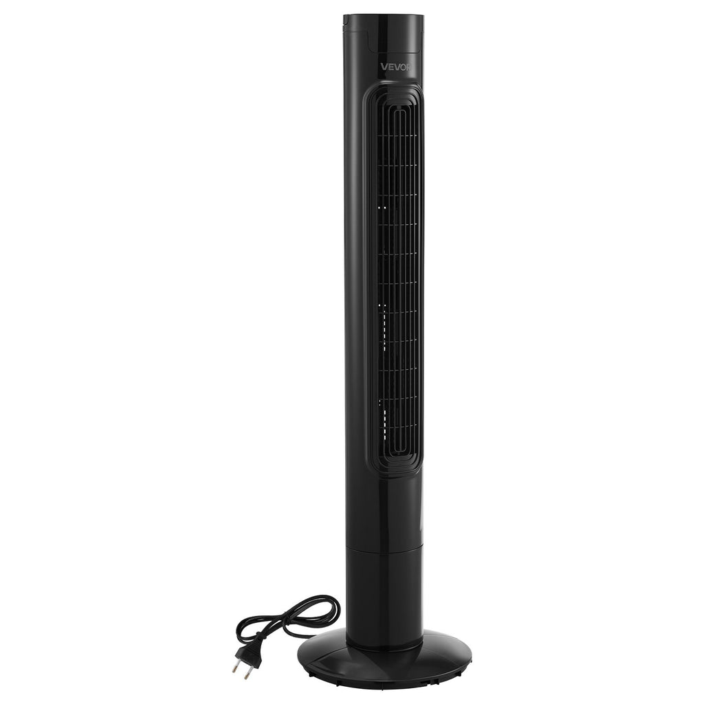 Tower Fan, 50-Degree Oscillating Standing Fan, 3 Speeds & 3 Modes &