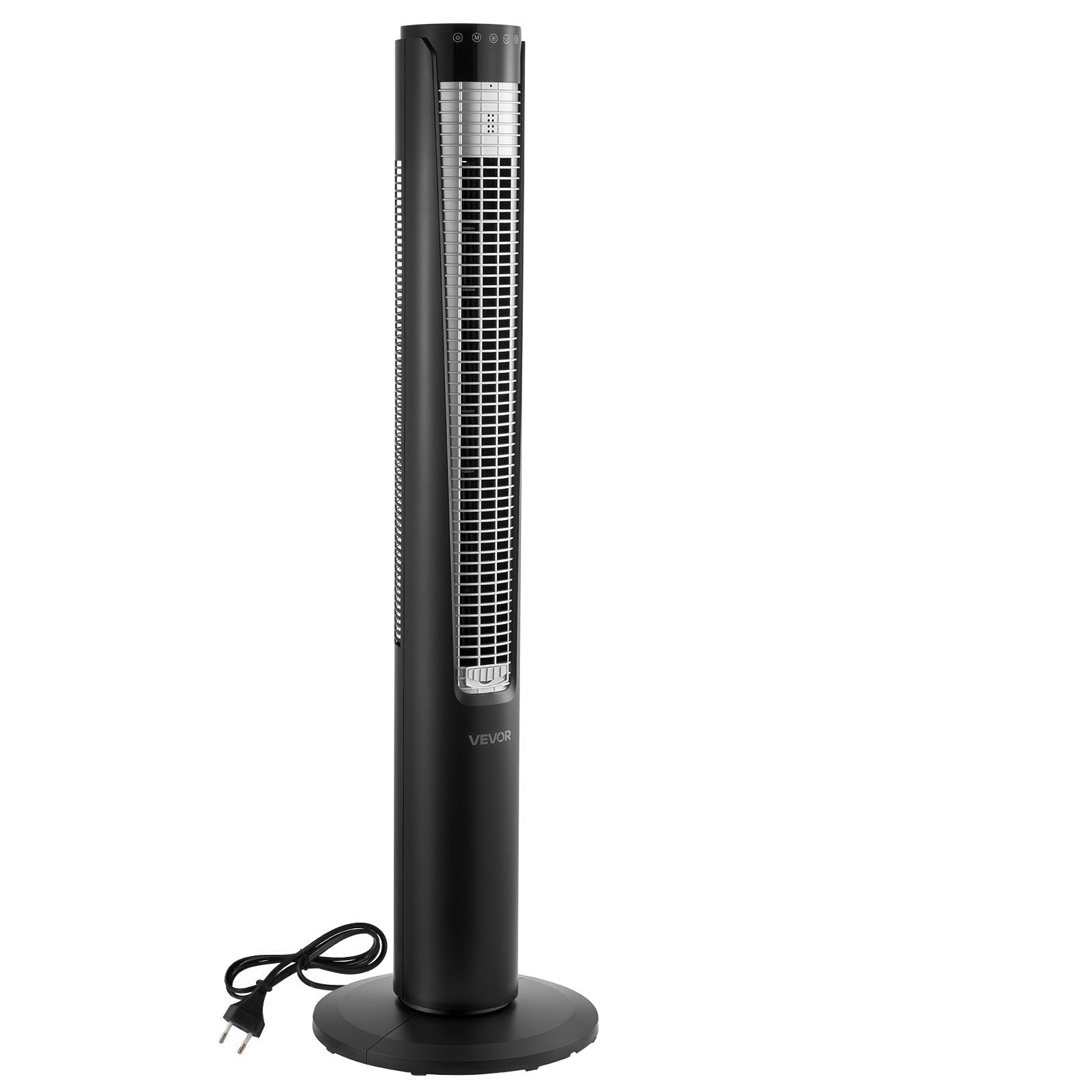 Tower Fan, 70-Degree Oscillating Standing Fan, 3 Speeds & 4 Modes &