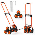 Stair Climbing Cart, 54 kg Stair-Climbing Capacity, Portable Folding