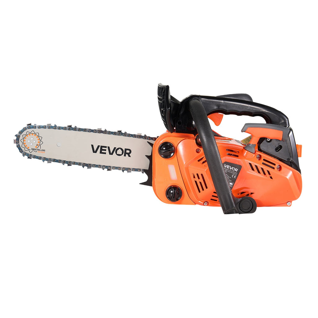 25 cc Gas Chainsaw, 12 inch Gas Powered Chainsaw, 1.02 HP Power Chain