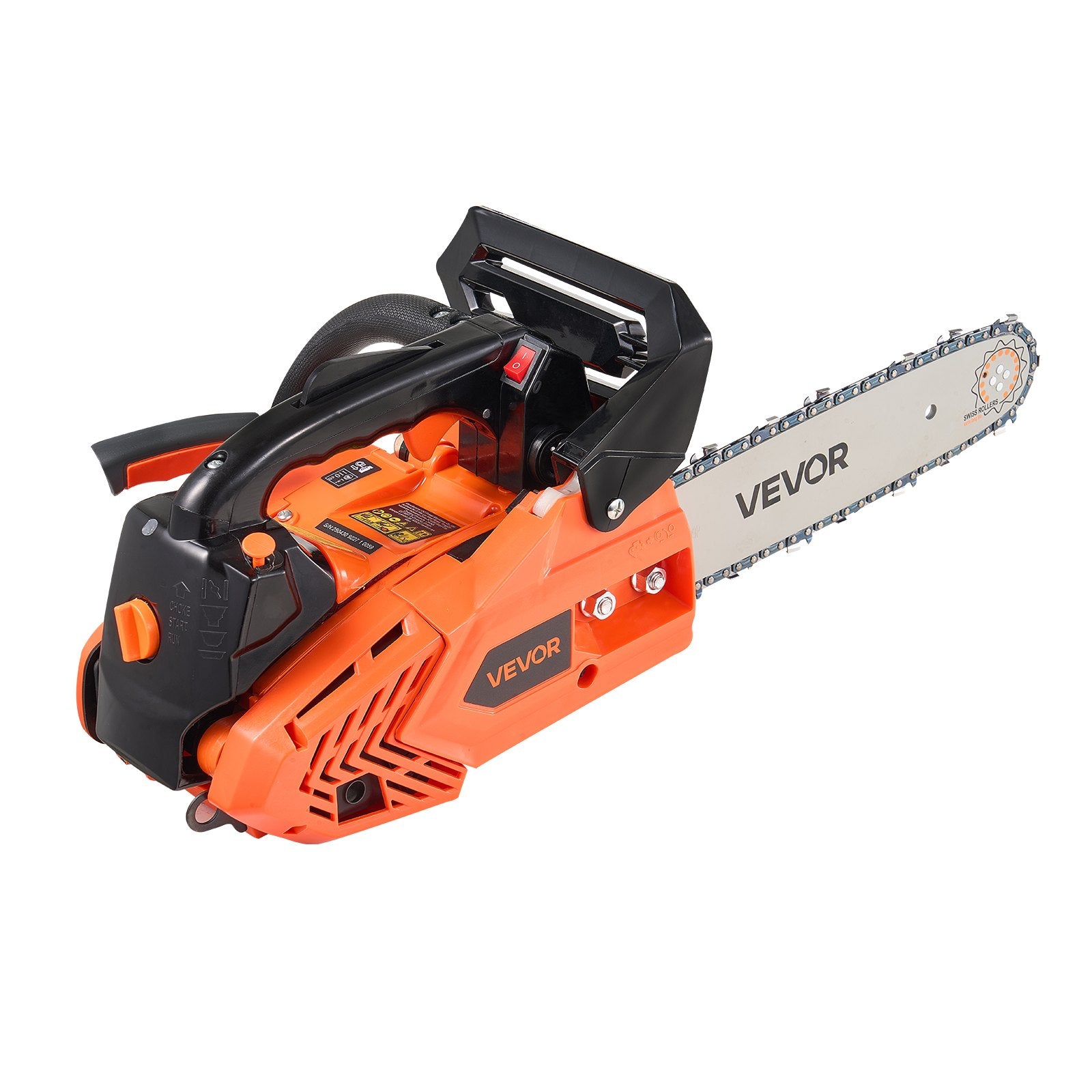 25 cc Gas Chainsaw, 12 inch Gas Powered Chainsaw, 1.02 HP Power Chain