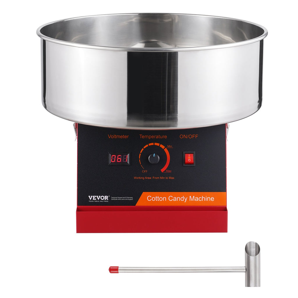 Electric Cotton Candy Machine, 1000W Candy Floss Maker, Commercial