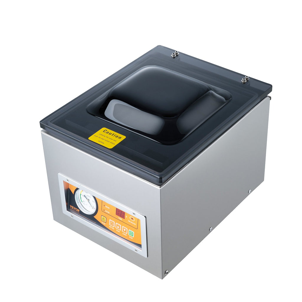 Chamber Vacuum Sealer, 260W Sealing Power, Vacuum Packing Machine for