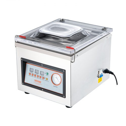 Chamber Vacuum Sealer, 320W Sealing Power, Vacuum Packing Machine for