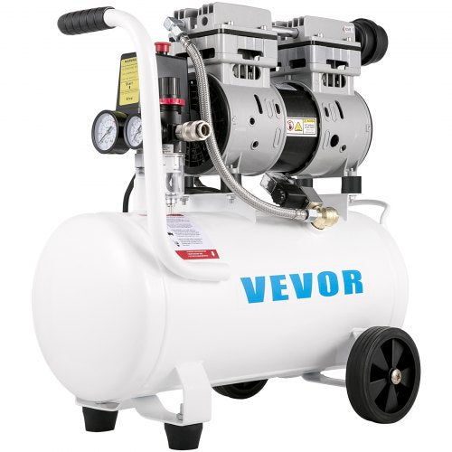 Air Compressor 20.8 L, Portable Air Compressor 1 HP, Oil-Free Air