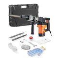 Demolition Jack Hammer Concrete Breaker 1400W Electric Hammer 2 Chisel