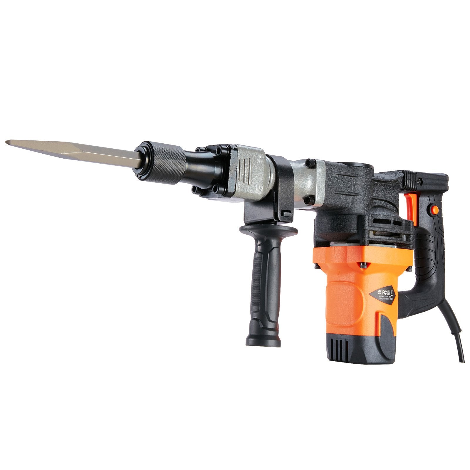 Demolition Jack Hammer Concrete Breaker 1400W Electric Hammer 2 Chisel